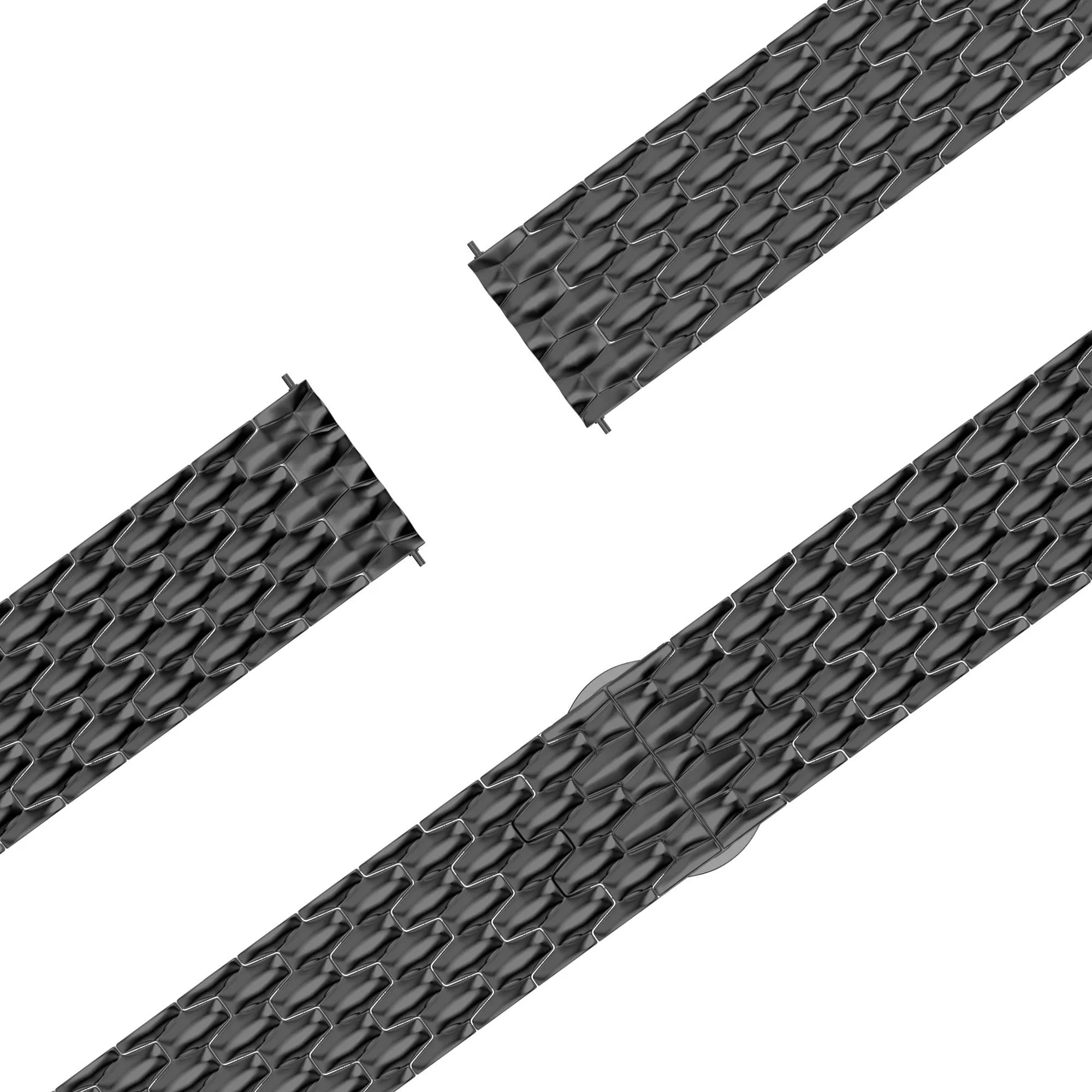 Limited Edition Bandz Huawei Watch Ultimate Steel Strap 'Dragon' (Black)  Limited Stock!