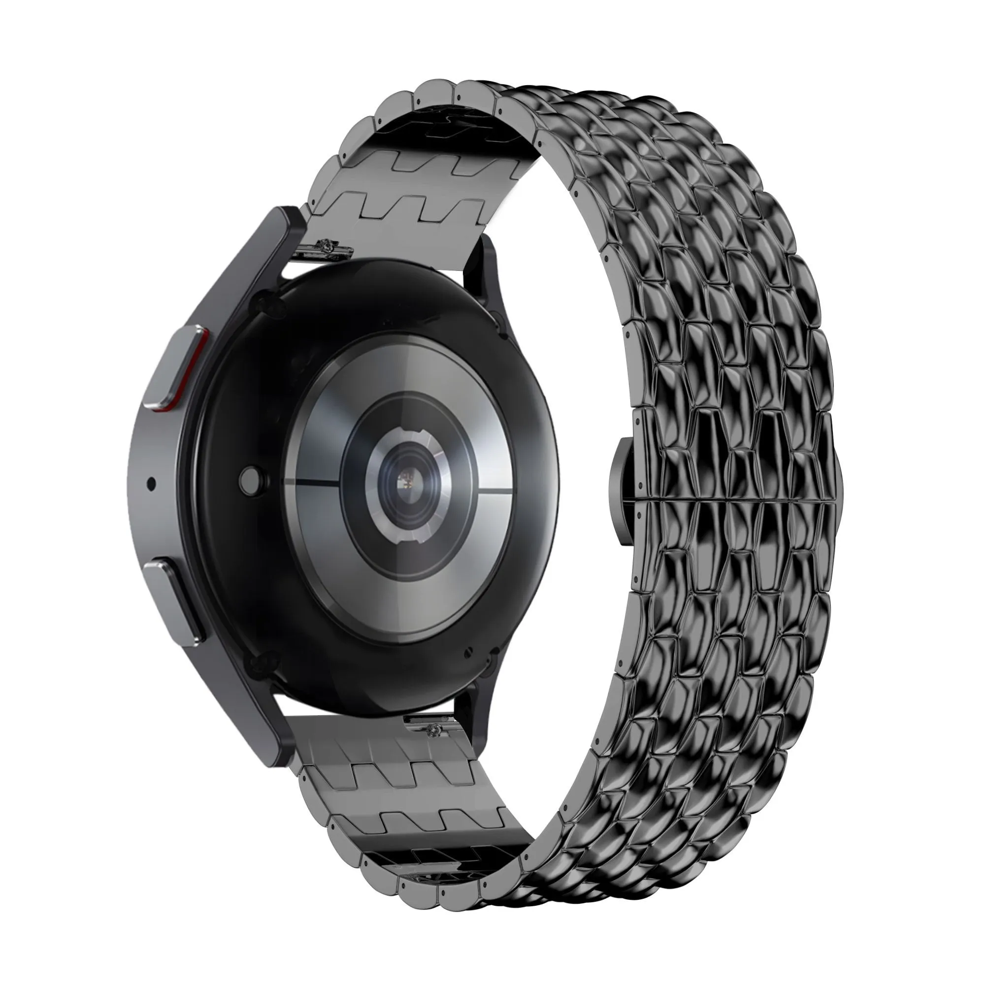 Limited Edition Bandz Huawei Watch Ultimate Steel Strap 'Dragon' (Black)  Limited Stock!