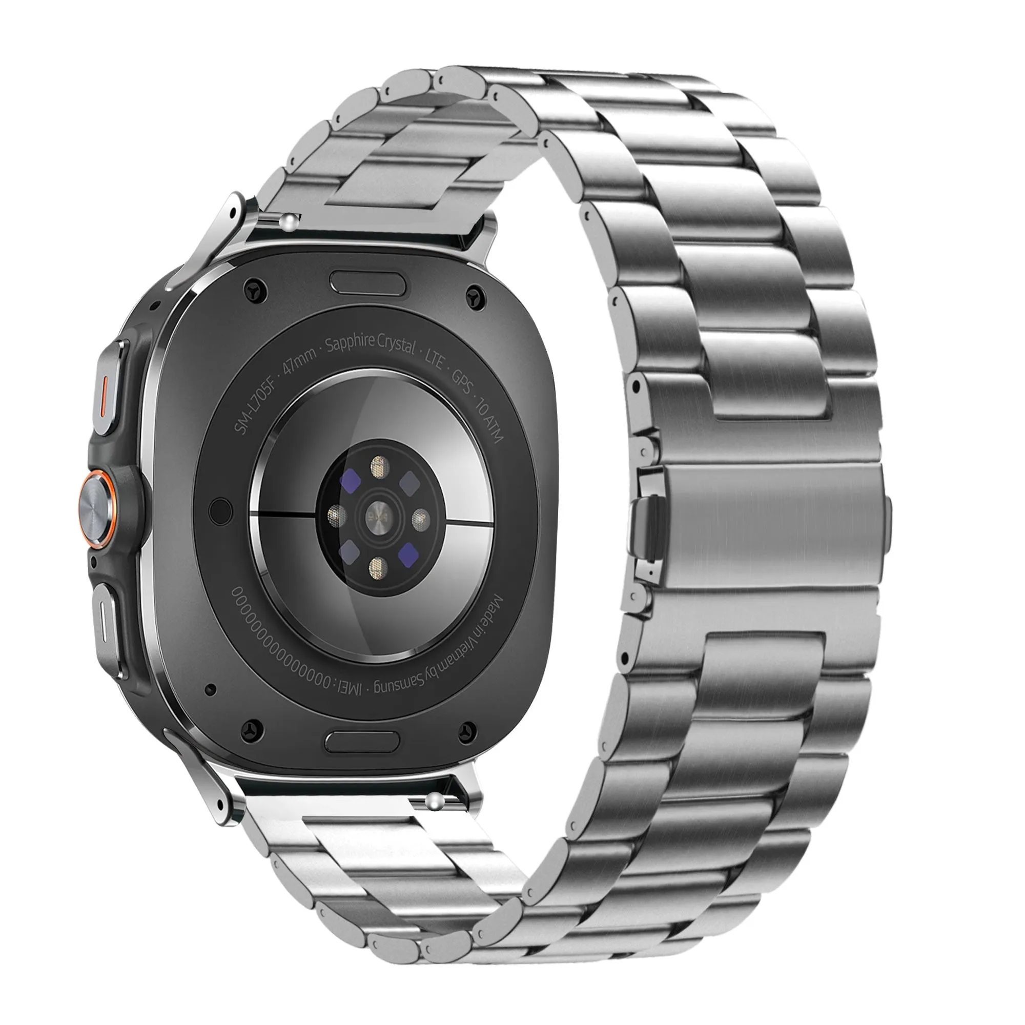 Limited Edition Bandz Samsung Galaxy Watch Ultra Steel Strap 'Classic' (Silver)  Almost Sold Out!