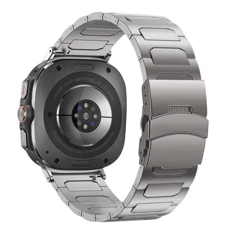 Limited Edition Bandz Samsung Galaxy Watch Ultra Titanium Strap 'Deluxe' (Titanium)  Limited Stock!