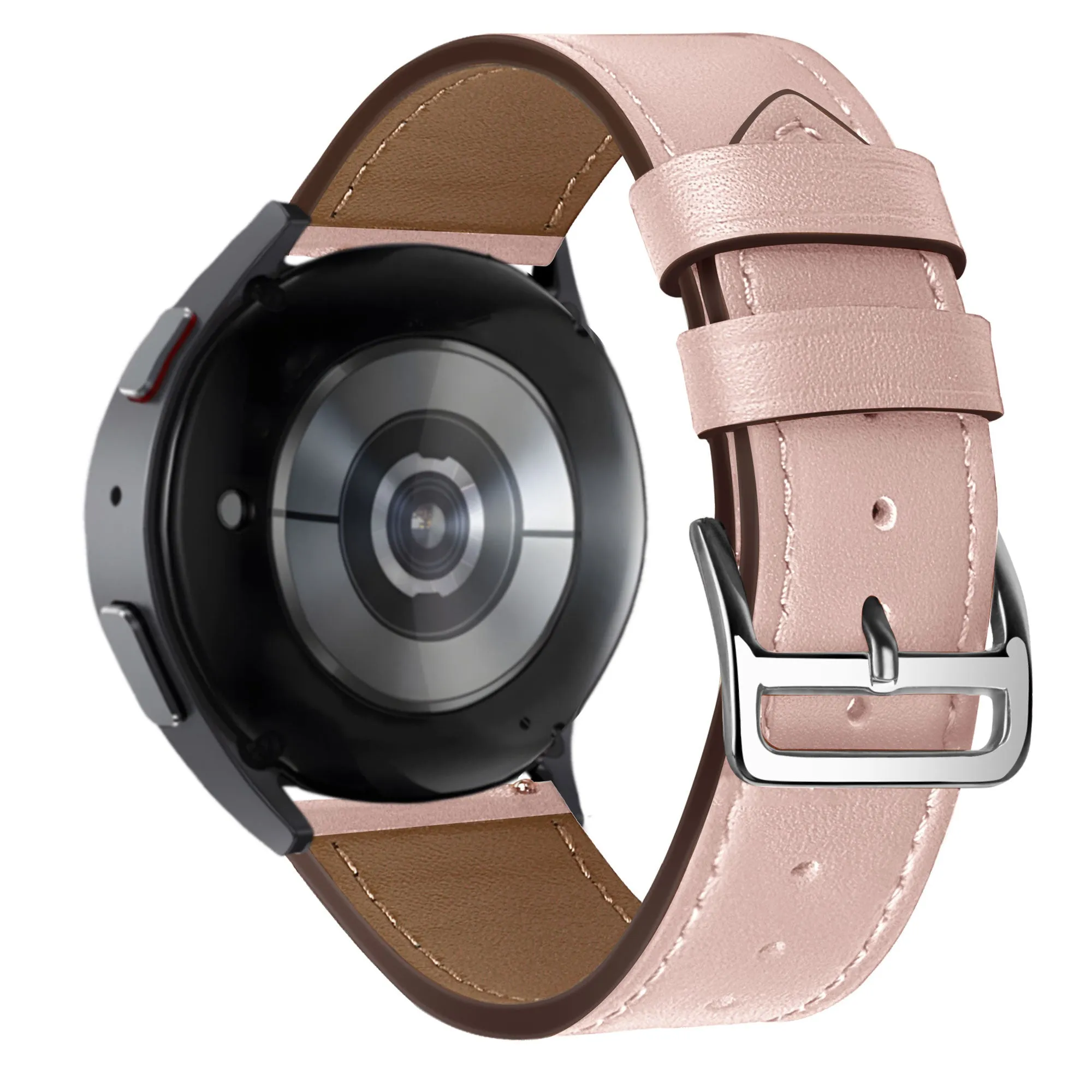 Limited Edition Bandz Xiaomi Amazfit GTS Leather Strap 'Deluxe' (Pink)  Last Chance!