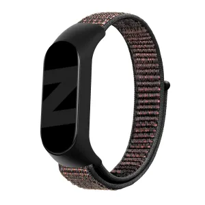 Limited Edition Bandz Xiaomi Mi Band 5 / 6 Nylon Strap 'Classic' (Black)  Stylish & Comfortable