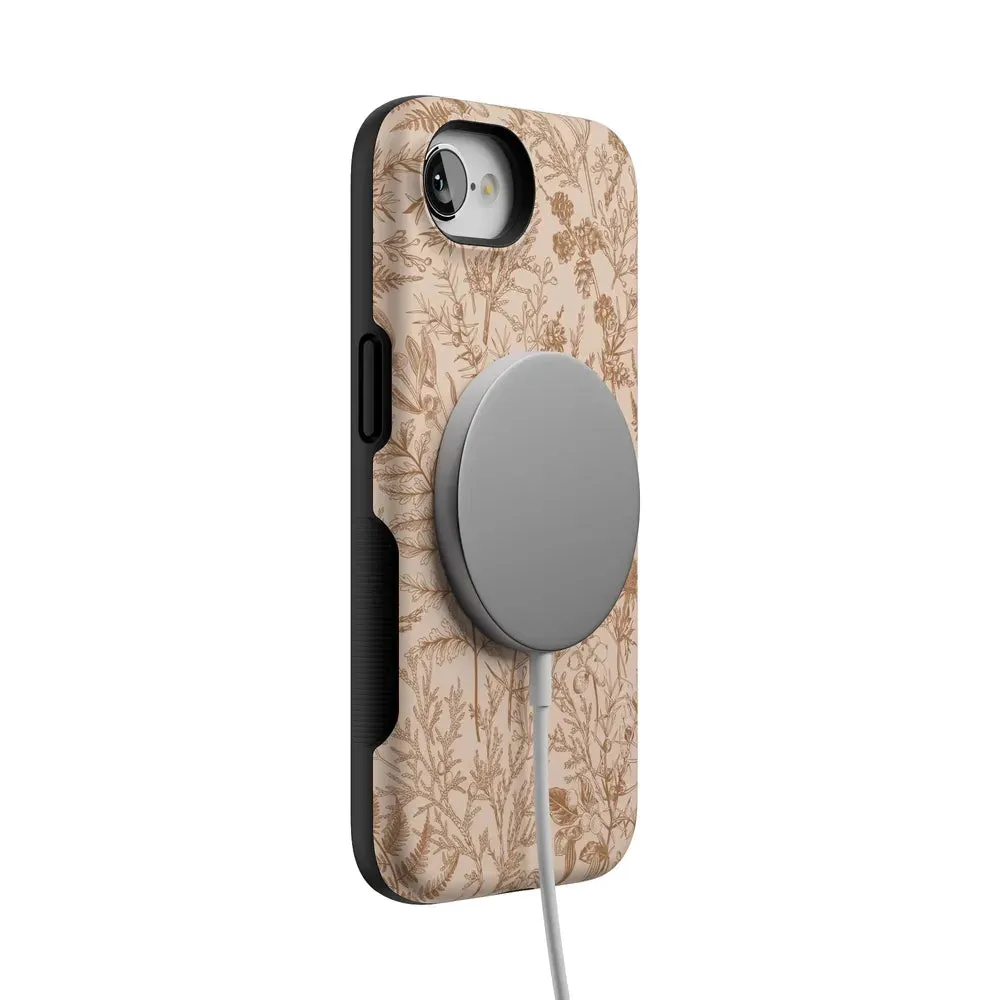 Limited Edition Beige Garden | Neutral Floral Case  Today Only!
