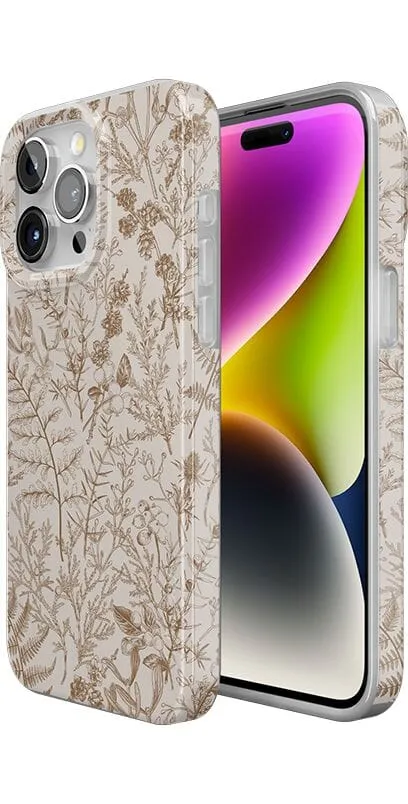 Limited Edition Beige Garden | Neutral Floral Case  Today Only!