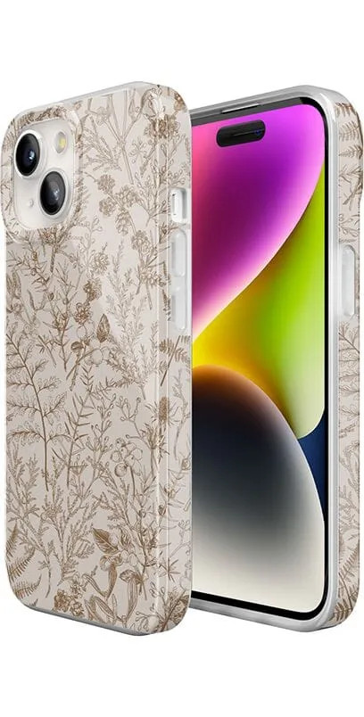 Limited Edition Beige Garden | Neutral Floral Case  Today Only!