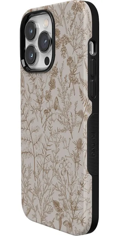 Limited Edition Beige Garden | Neutral Floral Case  Today Only!