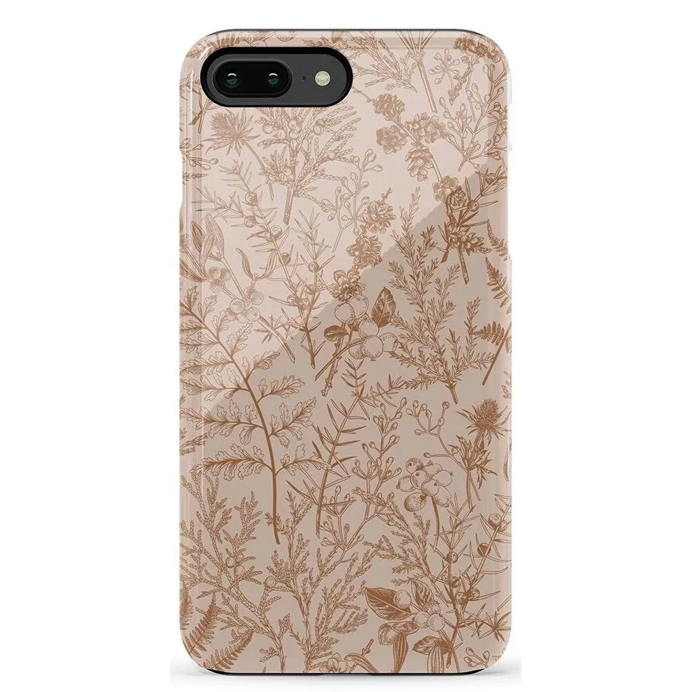 Limited Edition Beige Garden | Neutral Floral Case  Today Only!