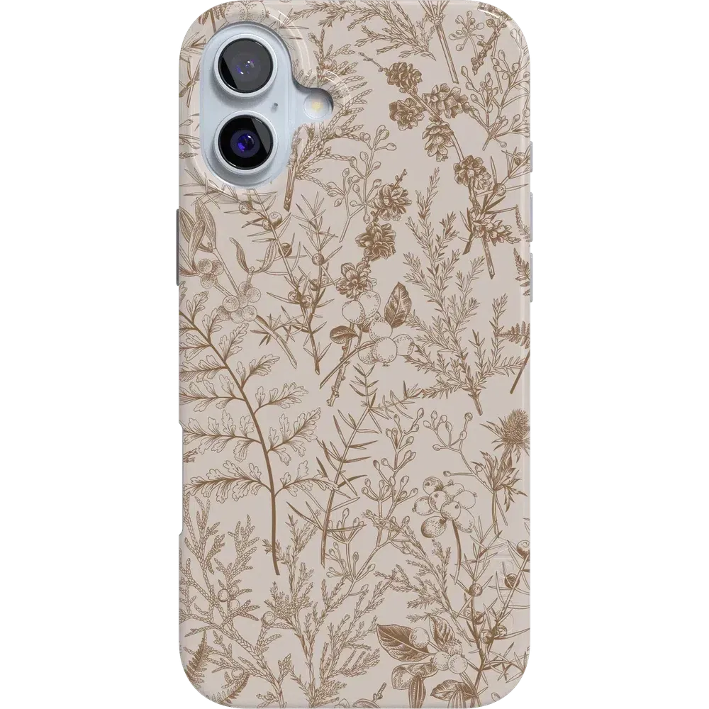 Limited Edition Beige Garden | Neutral Floral Case  Today Only!