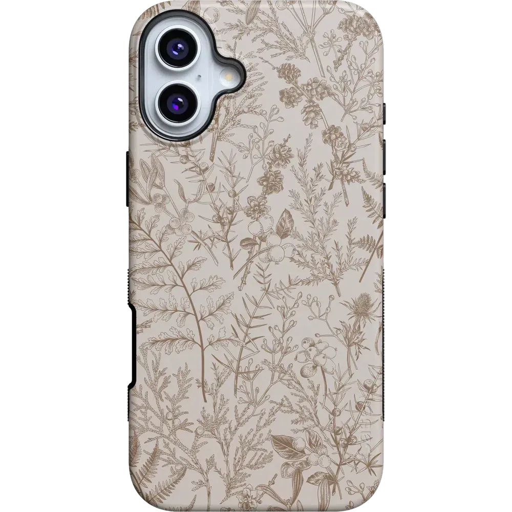 Limited Edition Beige Garden | Neutral Floral Case  Today Only!