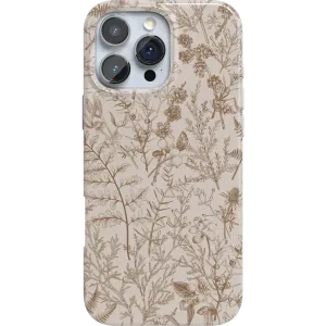 Limited Edition Beige Garden | Neutral Floral Case  Today Only!