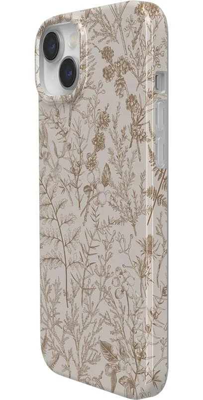 Limited Edition Beige Garden | Neutral Floral Case  Today Only!