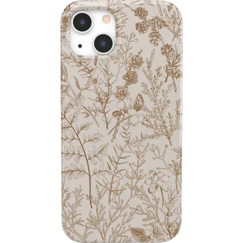 Limited Edition Beige Garden | Neutral Floral Case  Today Only!