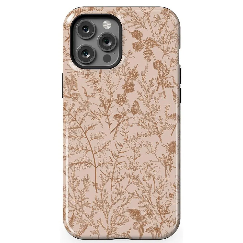 Limited Edition Beige Garden | Neutral Floral Case  Today Only!