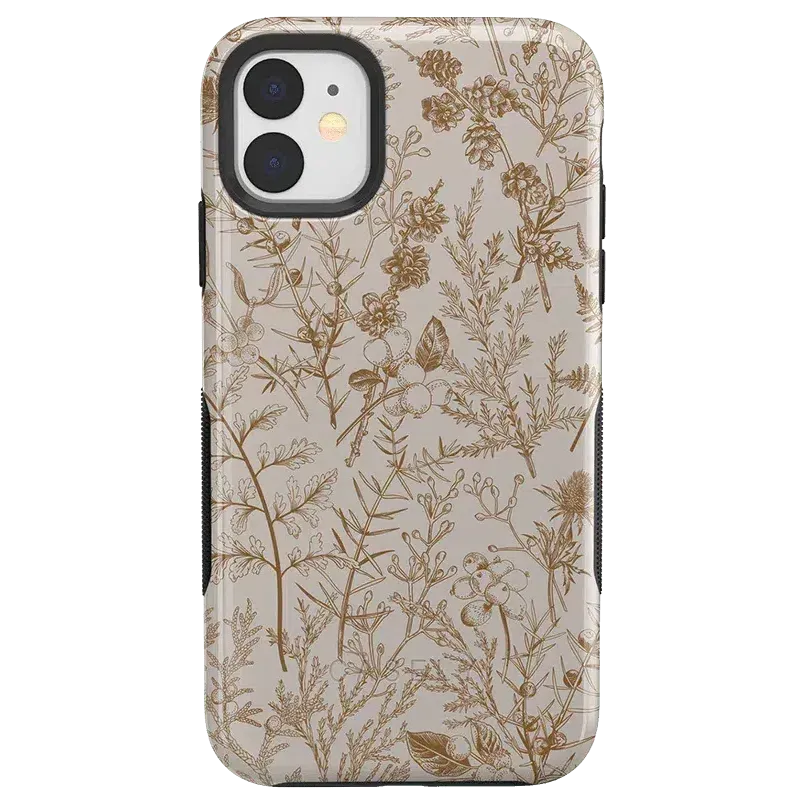 Limited Edition Beige Garden | Neutral Floral Case  Today Only!