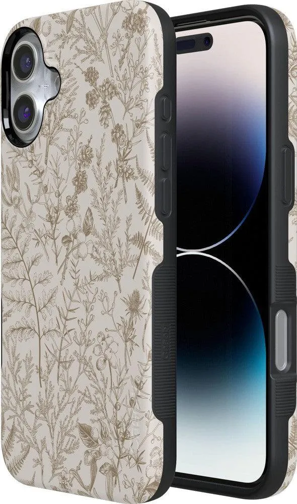 Limited Edition Beige Garden | Neutral Floral Case  Today Only!