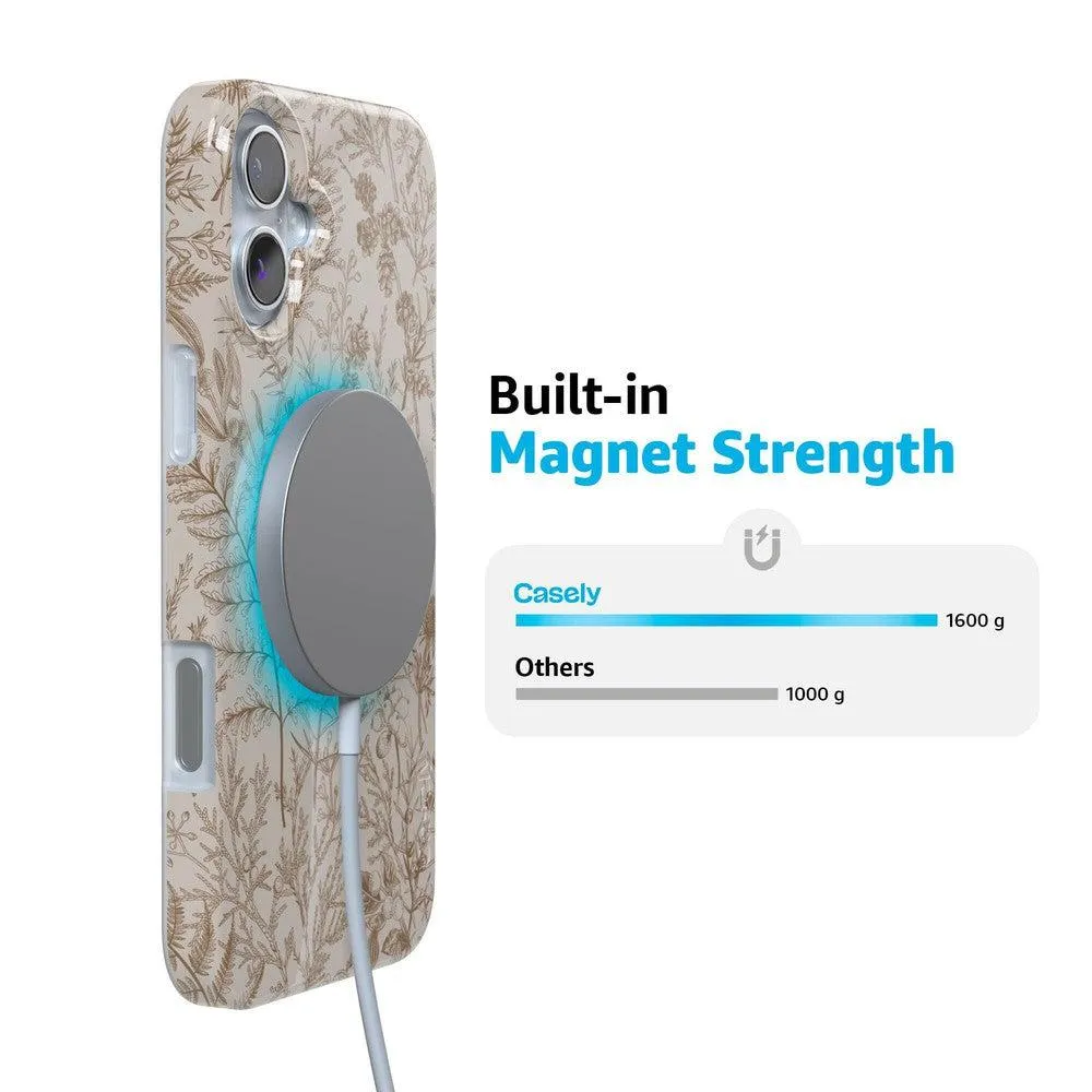 Limited Edition Beige Garden | Neutral Floral Case  Today Only!