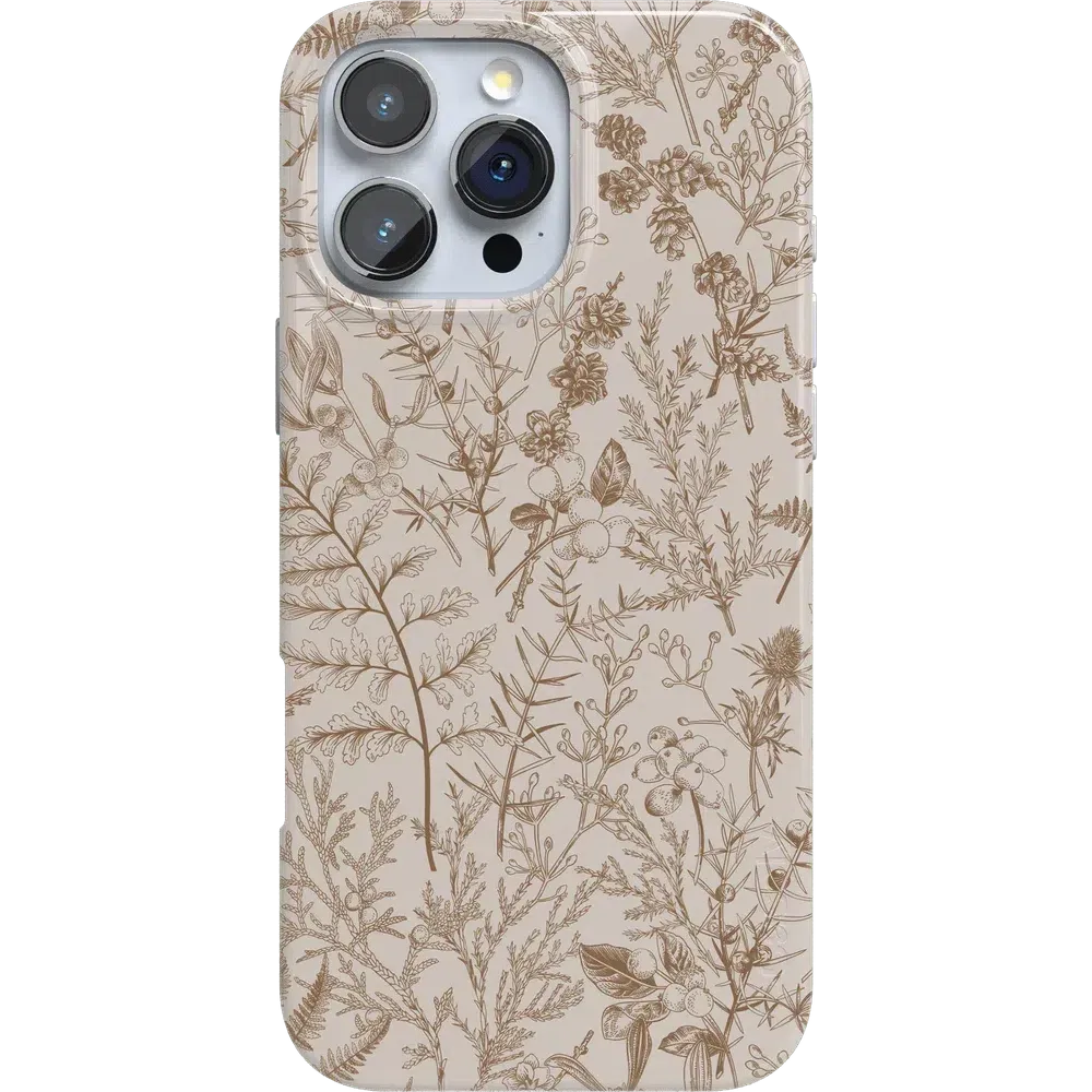Limited Edition Beige Garden | Neutral Floral Case  Today Only!