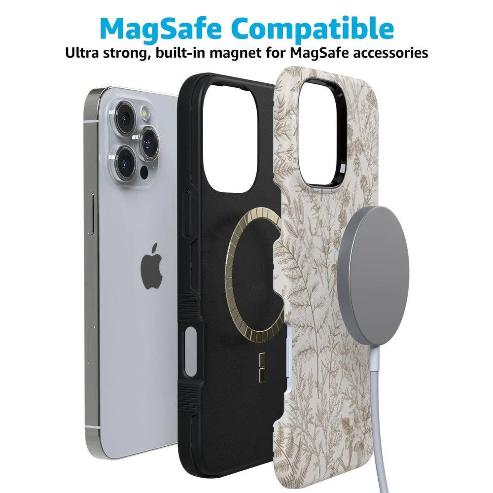 Limited Edition Beige Garden | Neutral Floral Case  Today Only!