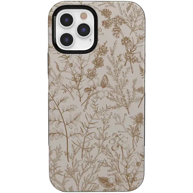 Limited Edition Beige Garden | Neutral Floral Case  Today Only!