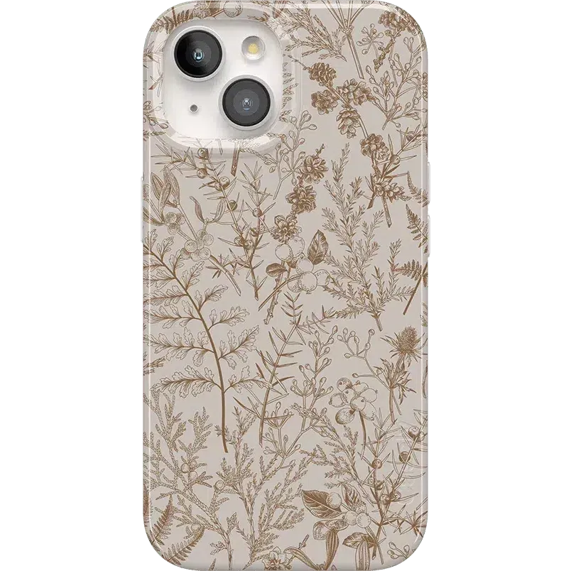 Limited Edition Beige Garden | Neutral Floral Case  Today Only!