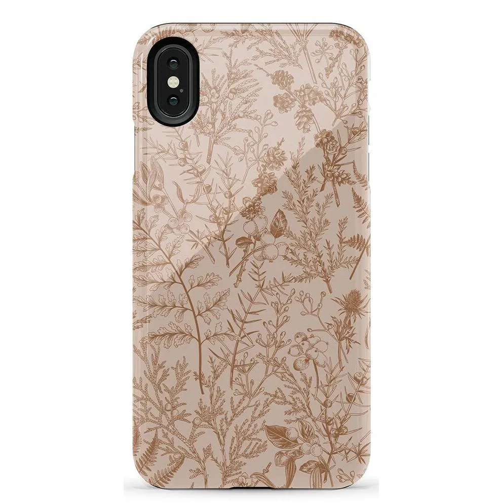 Limited Edition Beige Garden | Neutral Floral Case  Today Only!