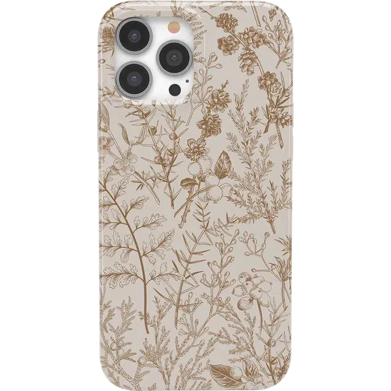 Limited Edition Beige Garden | Neutral Floral Case  Today Only!