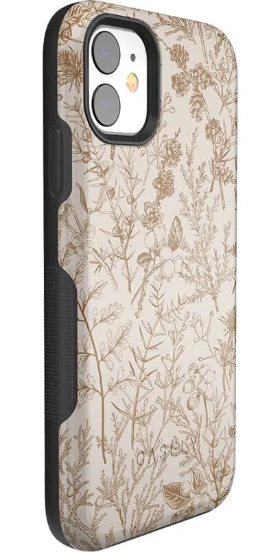 Limited Edition Beige Garden | Neutral Floral Case  Today Only!