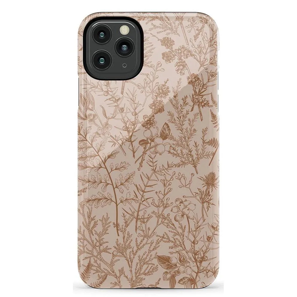 Limited Edition Beige Garden | Neutral Floral Case  Today Only!