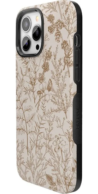 Limited Edition Beige Garden | Neutral Floral Case  Today Only!