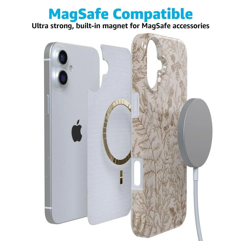 Limited Edition Beige Garden | Neutral Floral Case  Today Only!