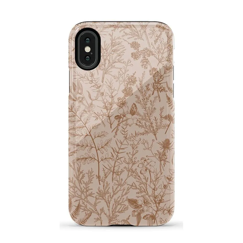 Limited Edition Beige Garden | Neutral Floral Case  Today Only!