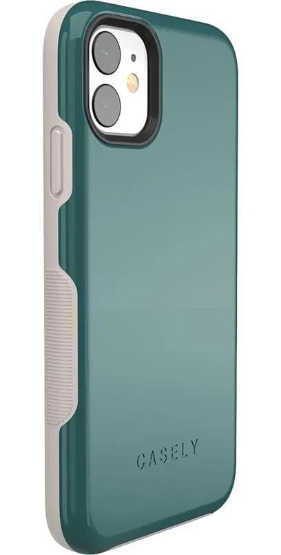 Limited Edition Deep Teal on Nude | Ultra-Protective Bold Case  Almost Sold Out!