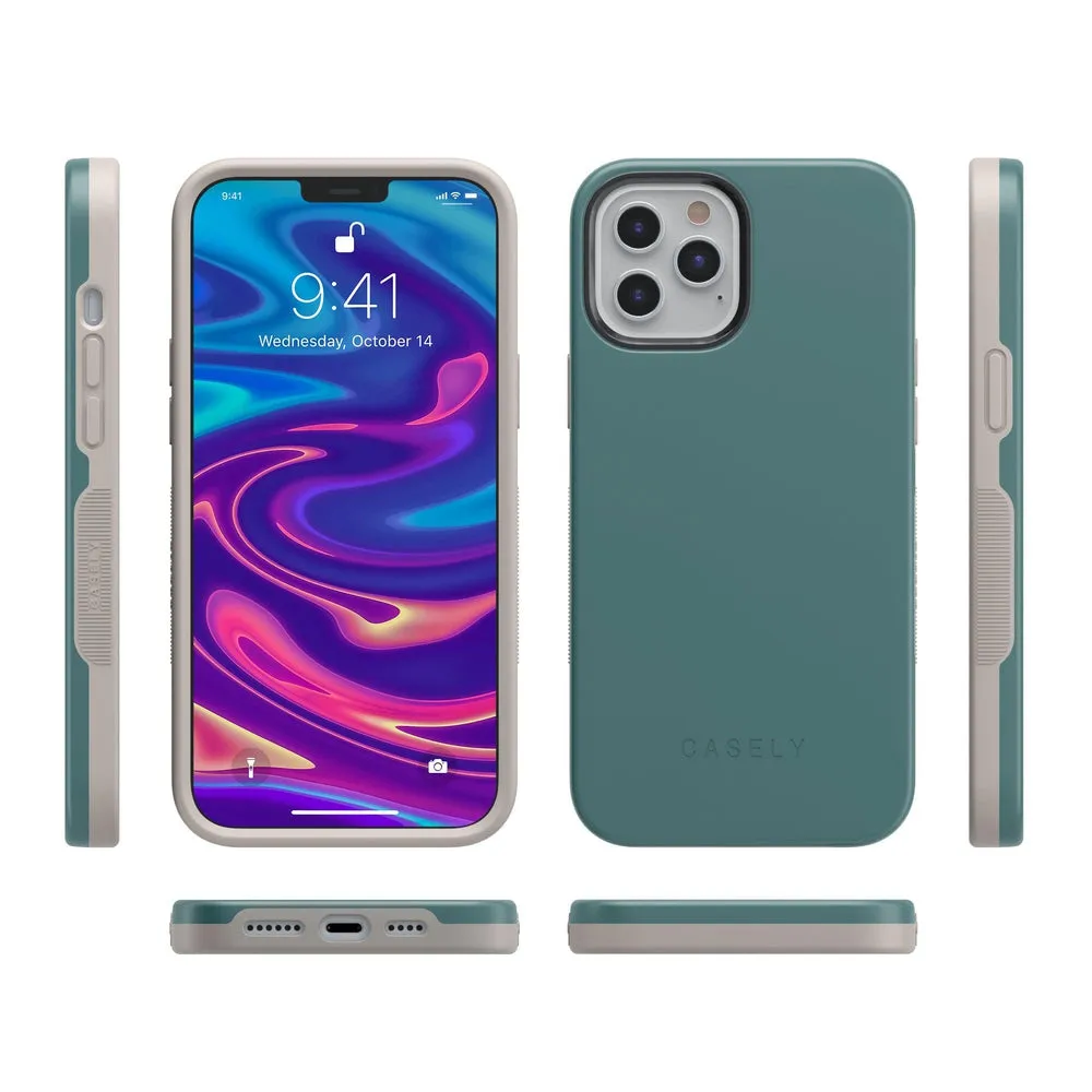 Limited Edition Deep Teal on Nude | Ultra-Protective Bold Case  Almost Sold Out!