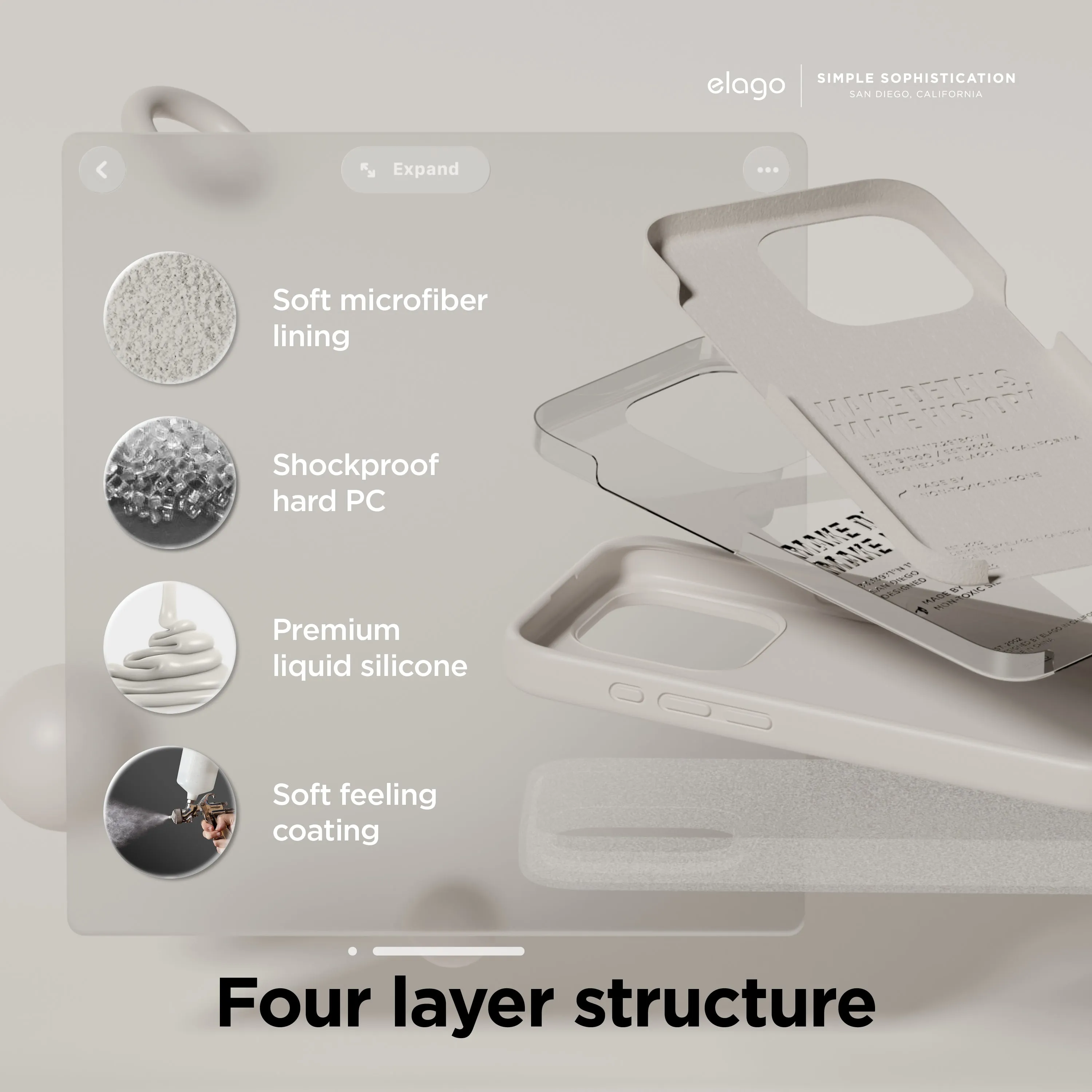 Limited Edition elago Premium Silicone Case for iPhone 15 Pro Max  Stylish & Comfortable