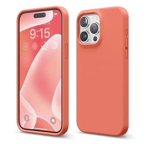 Limited Edition elago Premium Silicone Case for iPhone 15 Pro Max  Stylish & Comfortable