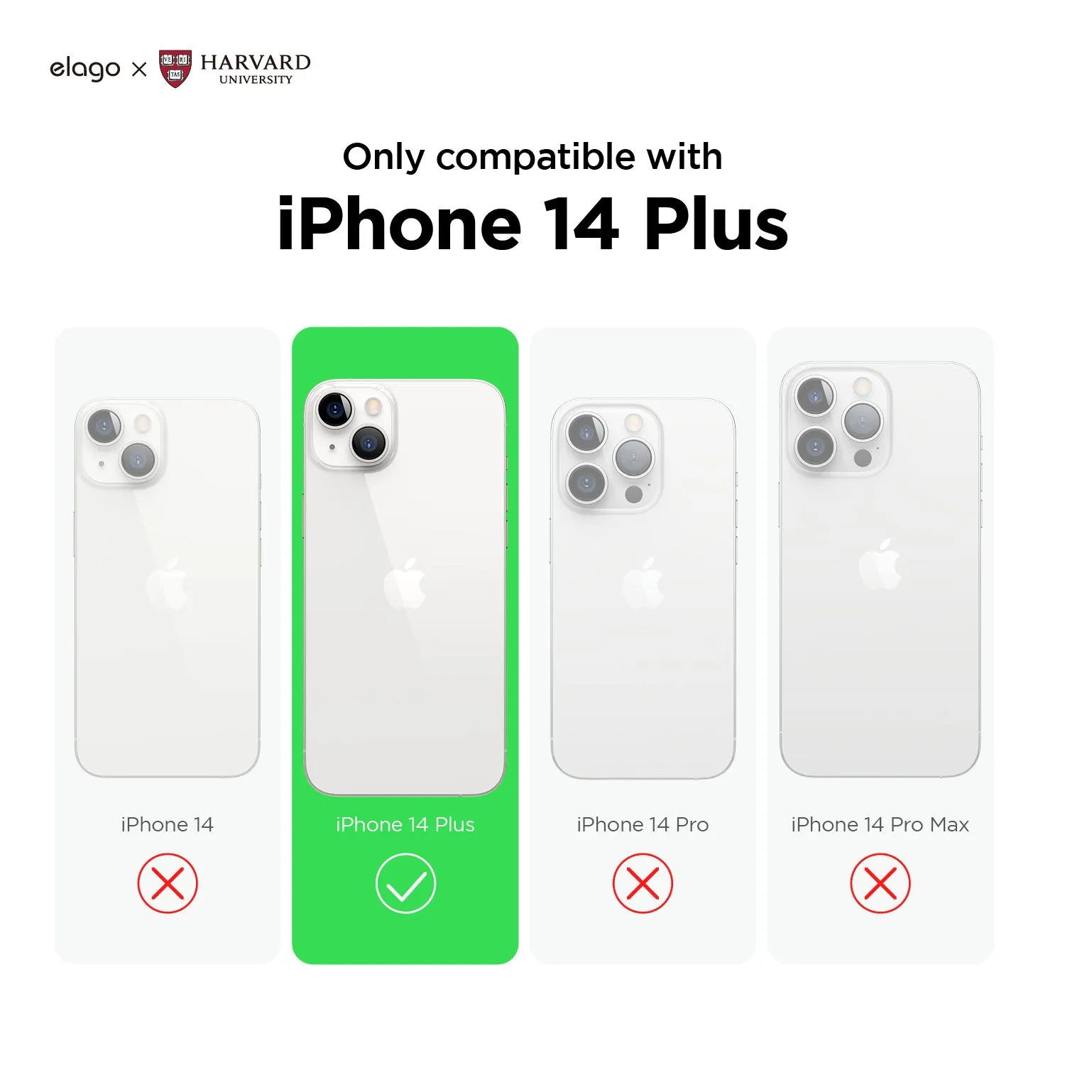 Limited Edition elago X Harvard Case for iPhone 14 Plus  Almost Gone!