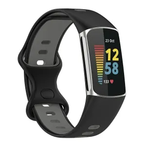 Limited Edition Fitbit Charge 6 Sport Strap (Black/Grey)  Going Fast!