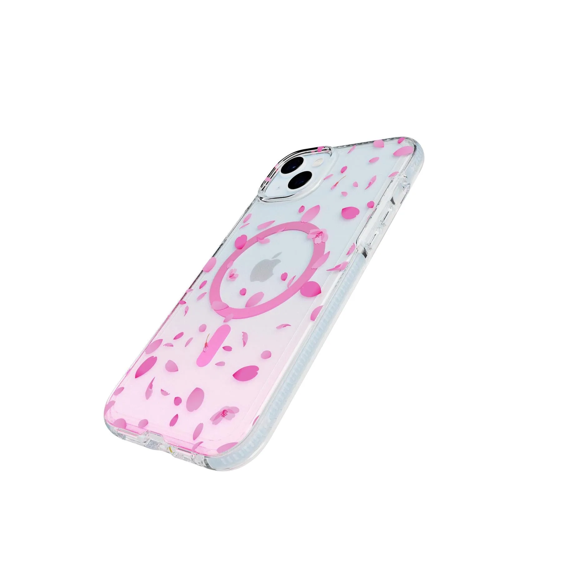Limited Edition FlexQuartz Apple iPhone 15 plus Case MagSafe Compatible - Cherry Blossom  Last Few Pieces!