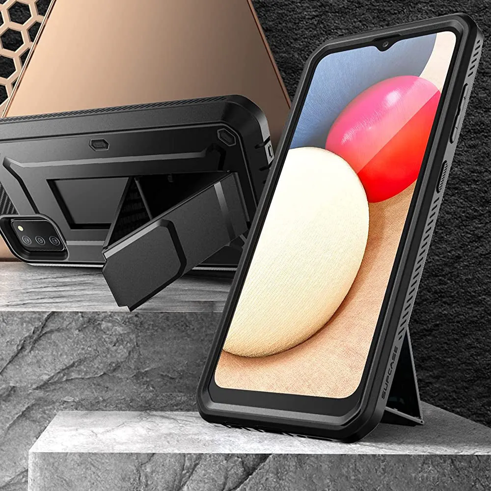 Limited Edition Galaxy A02s Unicorn Beetle Pro Rugged Holster Case-Black  Last Few Pieces!