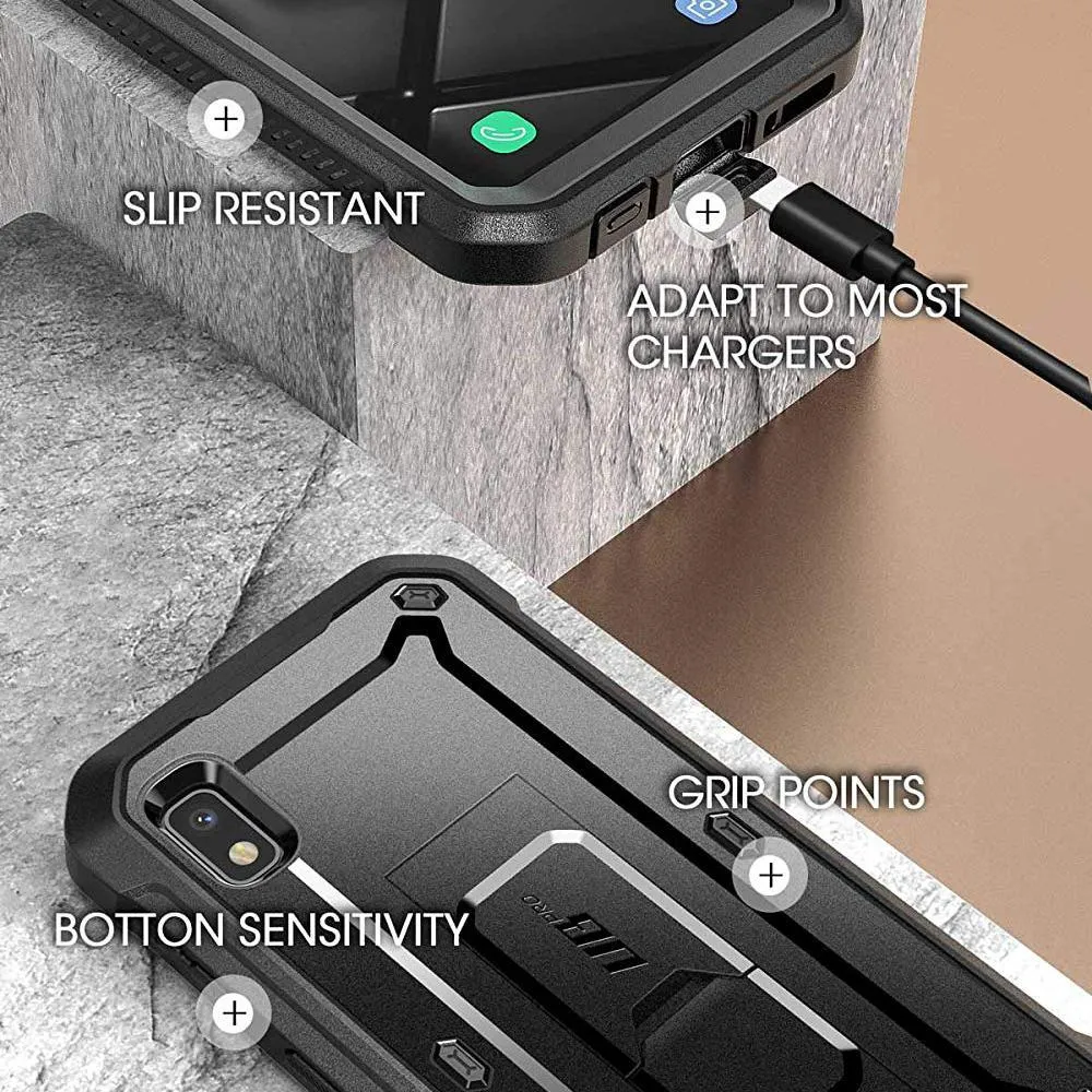 Limited Edition Galaxy A10e Unicorn Beetle Pro Rugged Holster Case-Black  Almost Gone!