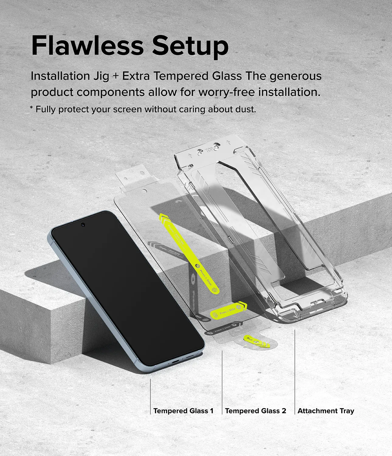Limited Edition Galaxy A35 Screen Protector | Easy Slide Tempered Glass  Ends Soon!
