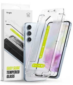 Limited Edition Galaxy A35 Screen Protector | Easy Slide Tempered Glass  Ends Soon!