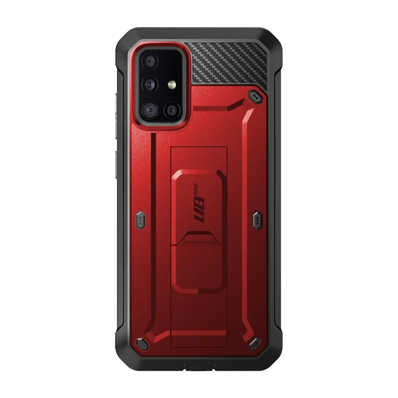 Limited Edition Galaxy A51 5G Unicorn Beetle Pro Rugged Case-Metallic Red  Almost Sold Out!