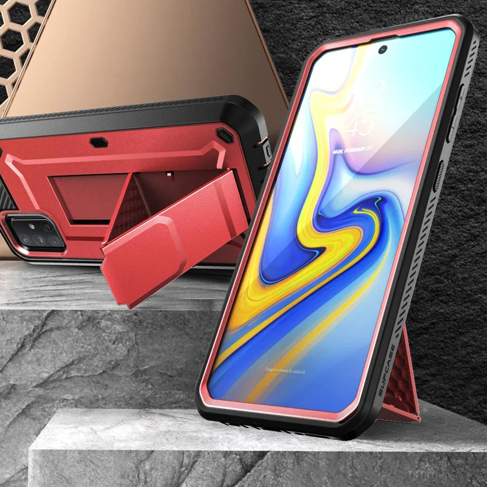 Limited Edition Galaxy A51 5G Unicorn Beetle Pro Rugged Case-Metallic Red  Almost Sold Out!
