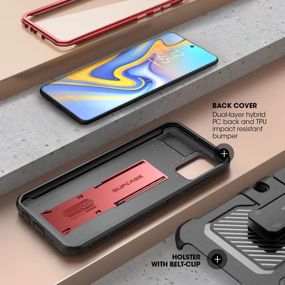 Limited Edition Galaxy A51 5G Unicorn Beetle Pro Rugged Case-Metallic Red  Almost Sold Out!