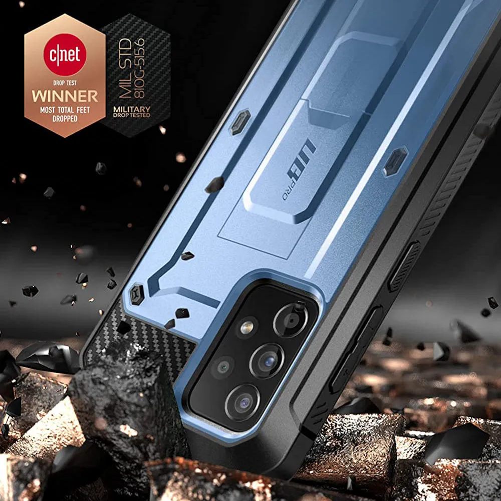 Limited Edition Galaxy A72 Unicorn Beetle Pro Rugged Holster Case-Metallic Blue  Last Chance!