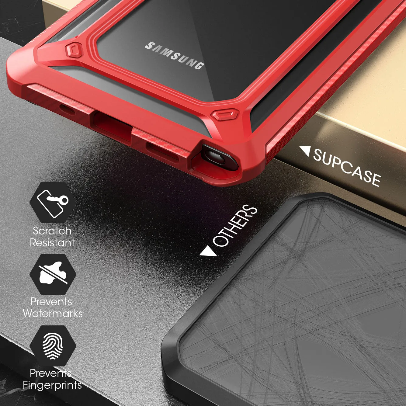 Limited Edition Galaxy Note20 Ultra Unicorn Beetle EXO Clear Case-Red  Almost Sold Out!