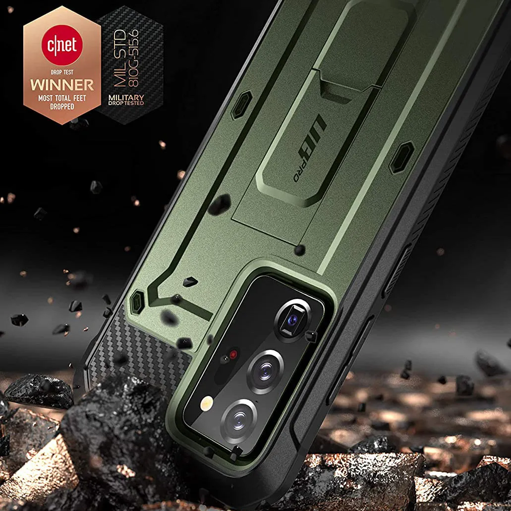 Limited Edition Galaxy Note20 Ultra Unicorn Beetle PRO Rugged Holster Case-Dark Green  Today Only!