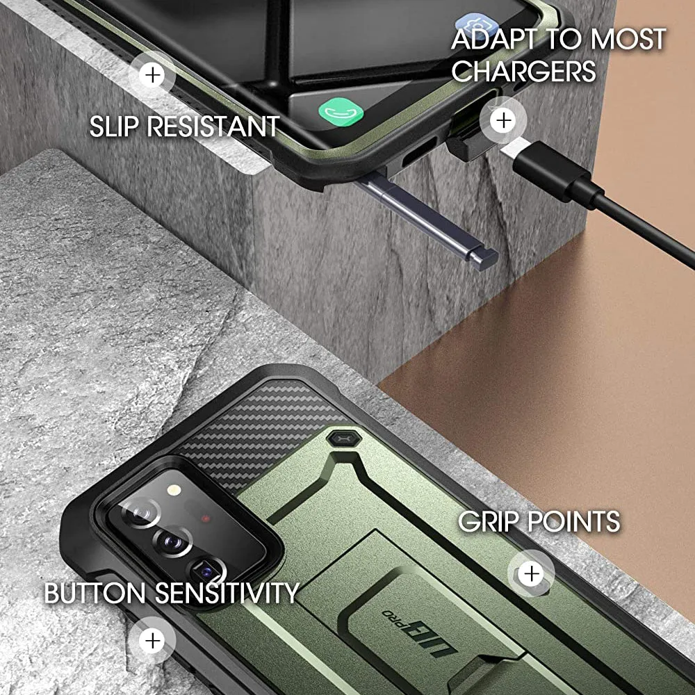 Limited Edition Galaxy Note20 Ultra Unicorn Beetle PRO Rugged Holster Case-Dark Green  Today Only!