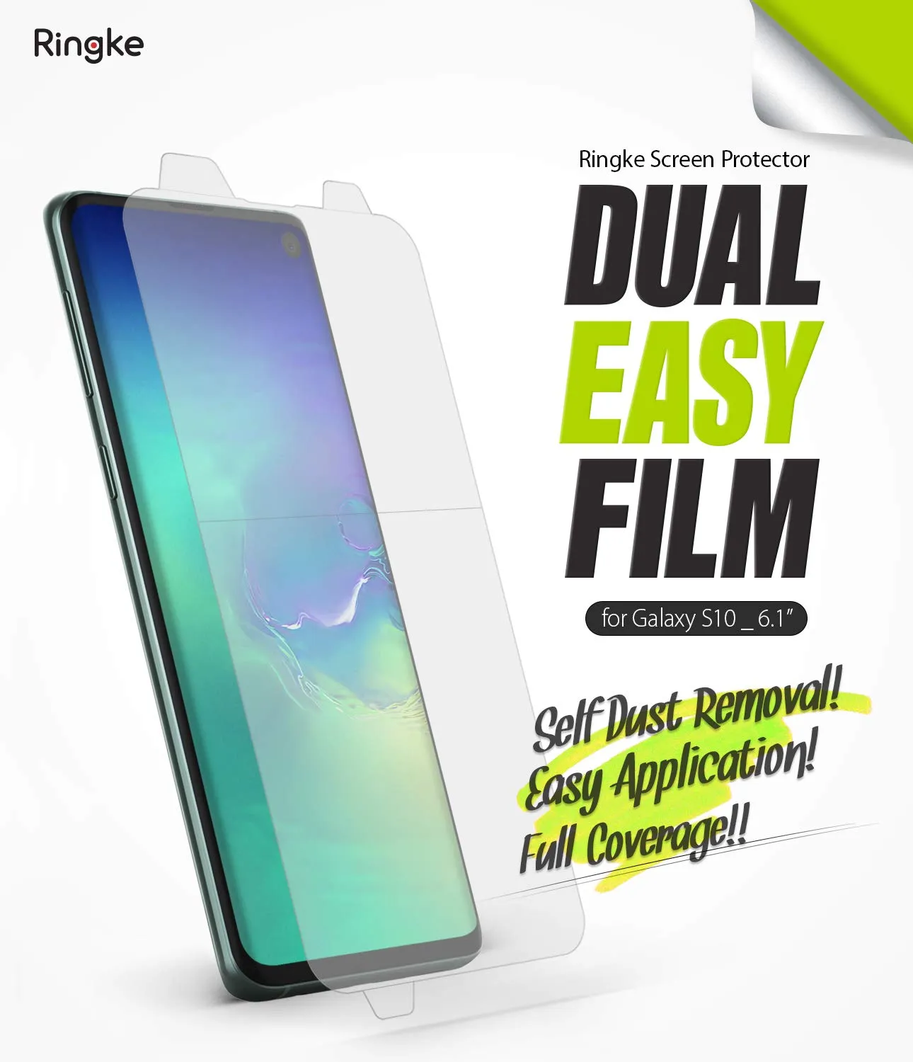 Limited Edition Galaxy S10 Screen Protector | Dual Easy Film  Limited Stock!